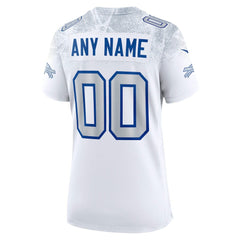 Buffalo Bills Women's 2025 Rivalries Collection Custom Game Jersey - White | Nike discount