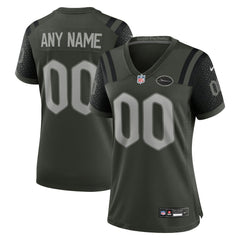 New York Jets Women's 2025 Rivalries Collection Custom Game Jersey - Gotham Green | Nike discount