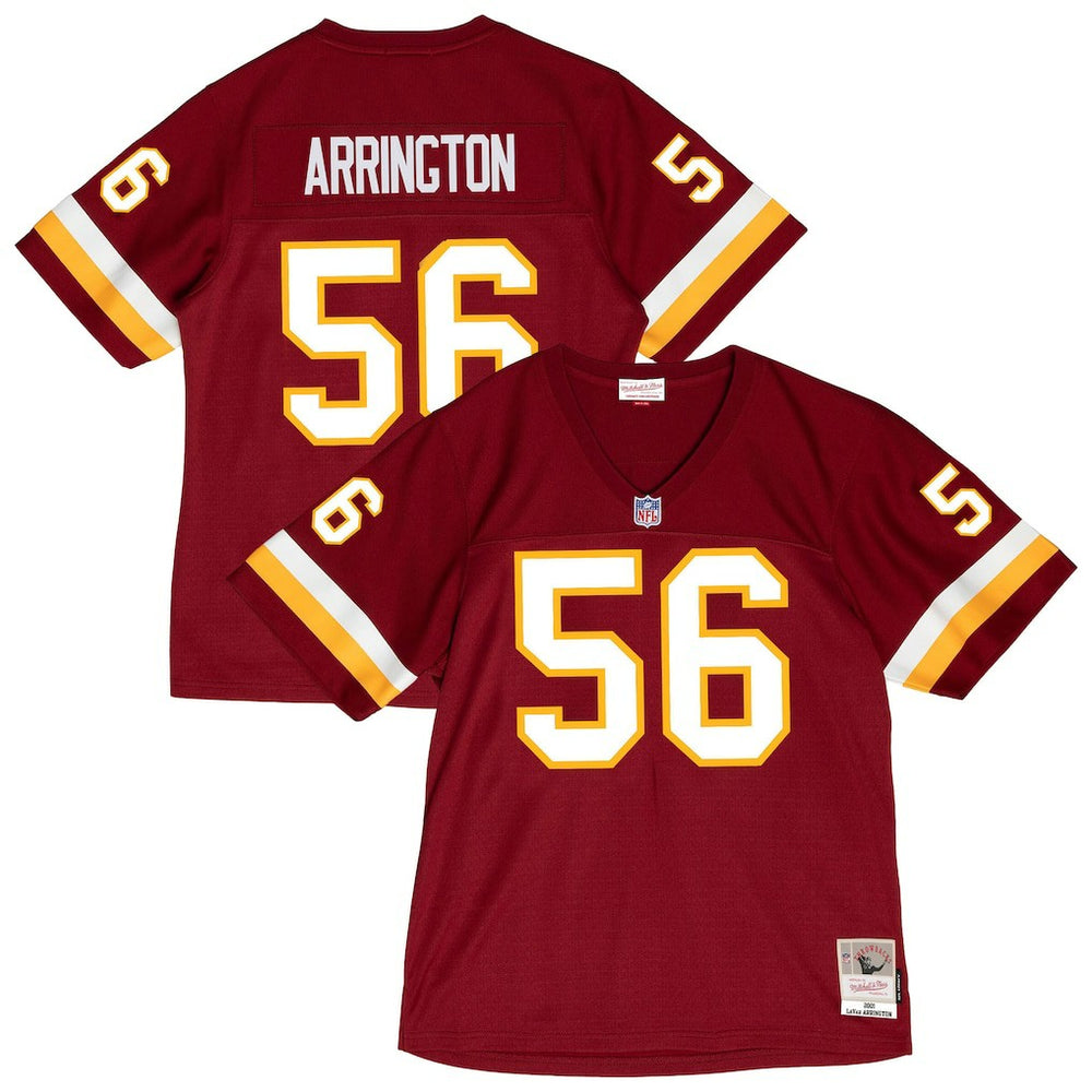 LaVar Arrington Washington Commanders 2001 Legacy Throwback Replica Jersey - Burgundy cheap