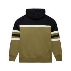Buffalo Bills Vintage Logo Head Coach Hoodie - Olive on sale