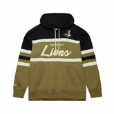 Detroit Lions Vintage Logo Head Coach Hoodie - Olive for sale