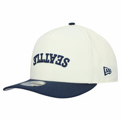 Seattle Seahawks New Era Upside Down 9FIFTY A-Frame Snapback Hat - Cream outlet