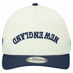 New England Patriots New Era Upside Down 9FIFTY A-Frame Snapback Hat - Cream sale