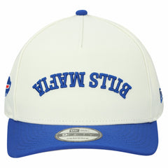 Buffalo Bills New Era Upside Down 9FIFTY A-Frame Snapback Hat - Cream sale