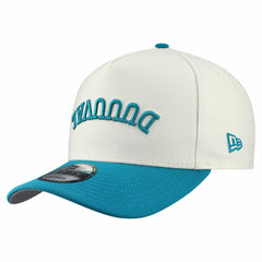 Jacksonville Jaguars New Era Upside Down 9FIFTY A-Frame Snapback Hat - Cream cheap