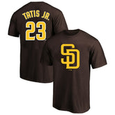 Fernando Tatis Jr. San Diego Padres Profile Big & Tall Player Name & Number T-Shirt - Brown
