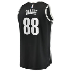 Nolan Traoré Brooklyn Nets Youth Fast Break Replica Jersey - Black - Icon Edition | Fanatics for sale
