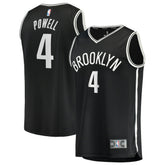 Drake Powell Brooklyn Nets Fast Break Replica Jersey - Black - Icon Edition | Fanatics sale