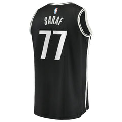 Ben Saraf Brooklyn Nets Youth Fast Break Replica Jersey - Black - Icon Edition | Fanatics online