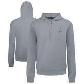 Seattle Mariners Levelwear Technic Insignia Quarter-Zip Hoodie - Gray