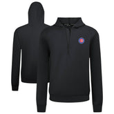 Chicago Cubs Levelwear Technic Insignia Quarter-Zip Hoodie - Black