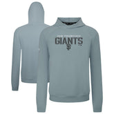 San Francisco Giants Levelwear Mandate Carve Tri-Blend Hoodie - Gray