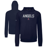 Los Angeles Angels Levelwear Mandate Carve Tri-Blend Hoodie - Navy