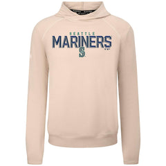 Seattle Mariners Levelwear Mandate Carve Tri-Blend Hoodie - Khaki