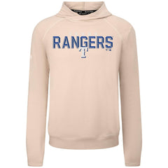 Texas Rangers Levelwear Mandate Carve Tri-Blend Hoodie - Khaki