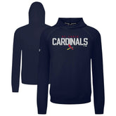 St. Louis Cardinals Levelwear Mandate Carve Tri-Blend Hoodie - Navy