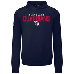 Cleveland Guardians Levelwear Mandate Carve Tri-Blend Hoodie - Navy