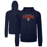 Detroit Tigers Levelwear Mandate Carve Tri-Blend Hoodie - Navy