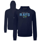 Tampa Bay Rays Levelwear Mandate Carve Tri-Blend Hoodie - Navy