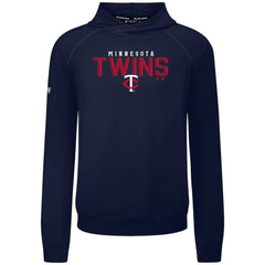 Minnesota Twins Levelwear Mandate Carve Tri-Blend Hoodie - Navy