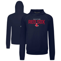 Boston Red Sox Levelwear Mandate Carve Tri-Blend Hoodie - Navy