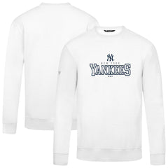 New York Yankees Levelwear Zane Journey Sweatshirt - White