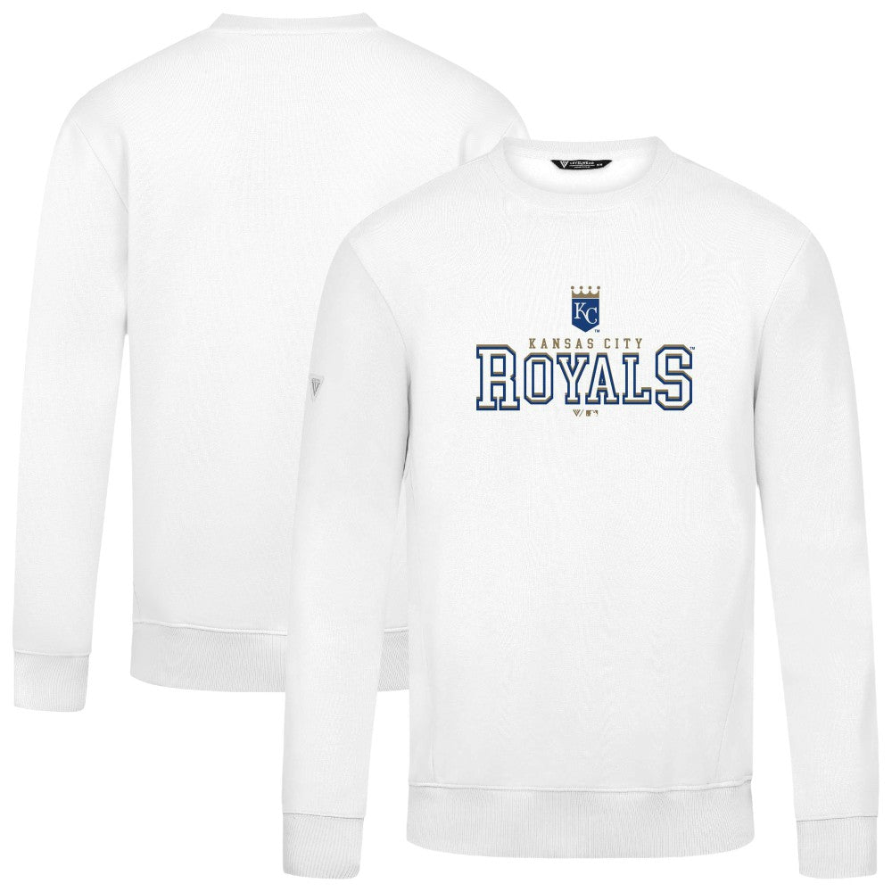 Kansas City Royals Levelwear Zane Journey Sweatshirt - White