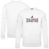 Atlanta Braves Levelwear Zane Journey Sweatshirt - White