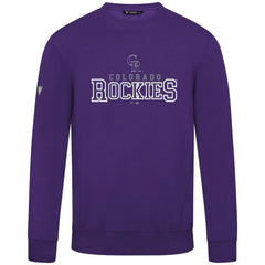 Colorado Rockies Levelwear Zane Journey Sweatshirt - Purple