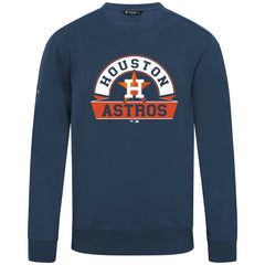 Houston Astros Levelwear Zane Banner Arch Sweatshirt - Navy