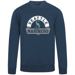 Seattle Mariners Levelwear Zane Banner Arch Sweatshirt - Navy