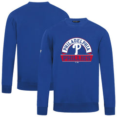 Philadelphia Phillies Levelwear Zane Banner Arch Sweatshirt - Royal