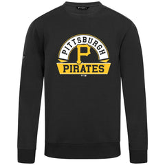 Pittsburgh Pirates Levelwear Zane Banner Arch Sweatshirt - Black