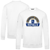 Kansas City Royals Levelwear Zane Banner Arch Sweatshirt - White