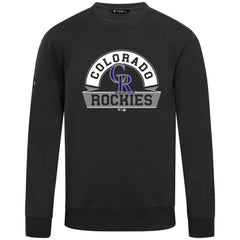 Colorado Rockies Levelwear Zane Banner Arch Sweatshirt - Black