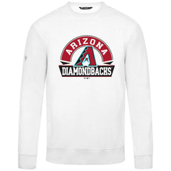 Arizona Diamondbacks Levelwear Zane Banner Arch Sweatshirt - White