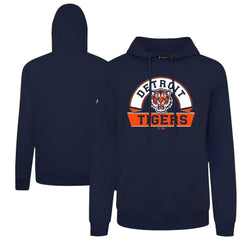 Detroit Tigers Levelwear Podium Banner Arch Hoodie - Navy