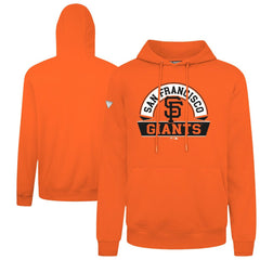 San Francisco Giants Levelwear Podium Banner Arch Hoodie - Orange