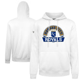 Kansas City Royals Levelwear Podium Banner Arch Hoodie - White
