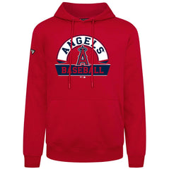 Los Angeles Angels Levelwear Podium Banner Arch Hoodie - Red