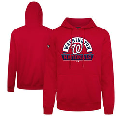 Washington Nationals Levelwear Podium Banner Arch Hoodie - Red