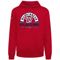 Washington Nationals Levelwear Podium Banner Arch Hoodie - Red