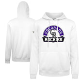 Colorado Rockies Levelwear Podium Banner Arch Hoodie - White