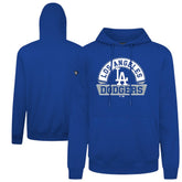 Los Angeles Dodgers Levelwear Podium Banner Arch Hoodie - Royal