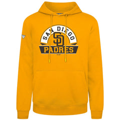 San Diego Padres Levelwear Podium Banner Arch Hoodie - Gold