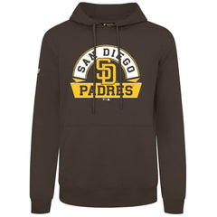 San Diego Padres Levelwear Podium Banner Arch Hoodie - Brown