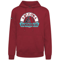 Arizona Diamondbacks Levelwear Podium Banner Arch Hoodie - Red