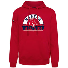 Boston Red Sox Levelwear Podium Banner Arch Hoodie - Red