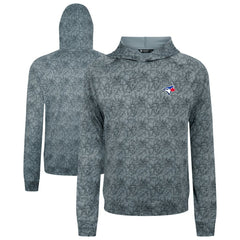 Toronto Blue Jays Levelwear Albatross Raglan Hoodie - Gray