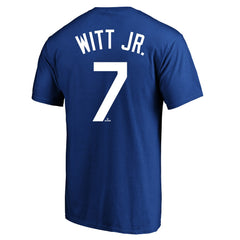 Bobby Witt Jr. Kansas City Royals Big & Tall Player Name & Number T-Shirt - Royal